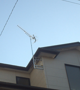 地上デジタルアンテナ工事例